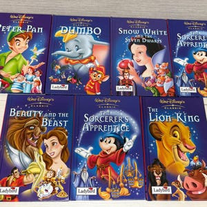 Walt Disney Classic Ladybird Vintage Hardback Books - Various Titles Sold Individually