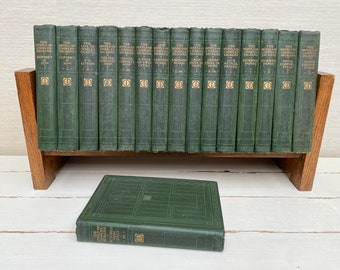 The Novels of Charles Dickens Antique Hardback Books - Caxton Publishing Company -  c1900s Illustrated - Various Titles Sold Seperately