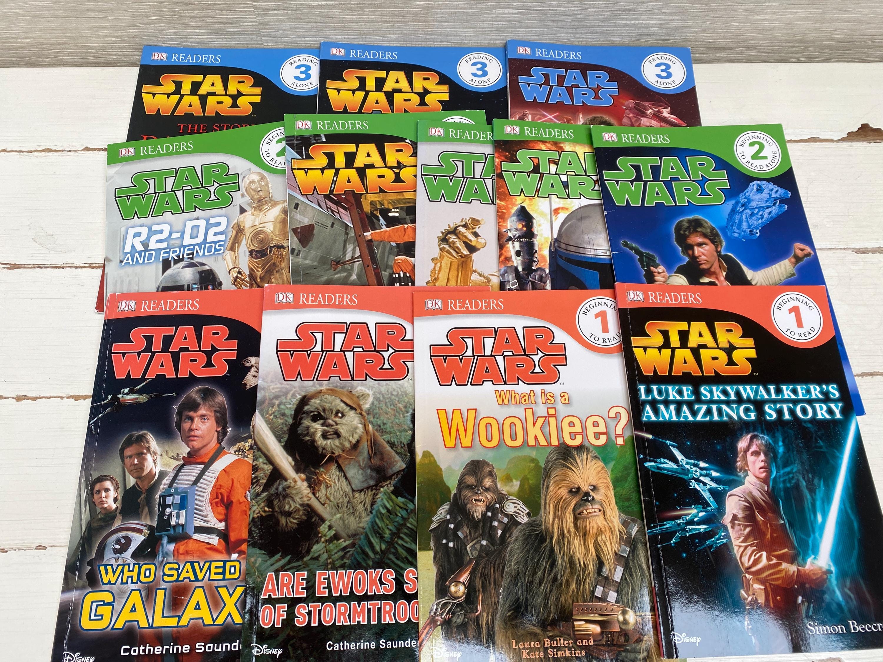 DK Readers Star Wars Collection X 12 Paperback Books