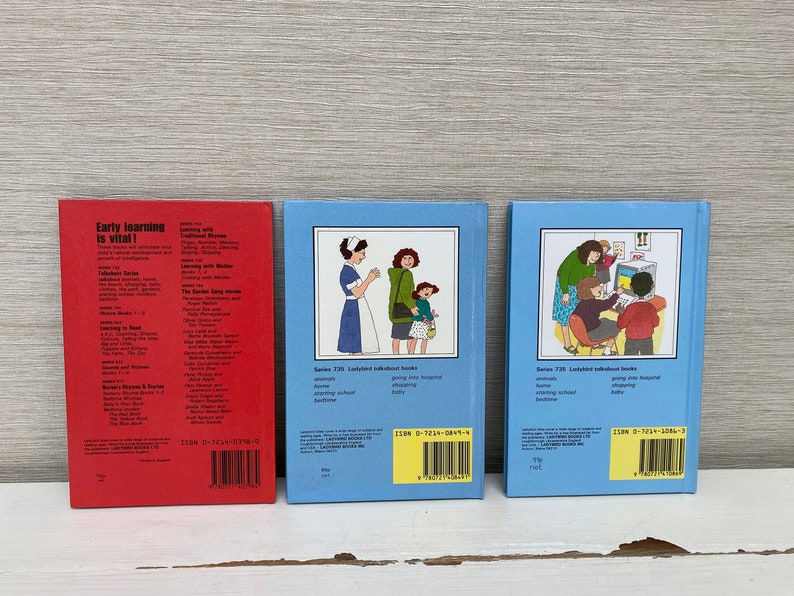 Ladybird Vintage Hardback Books Talkabout Series 735 - Sold Seperately ...