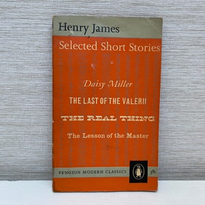 Selected Short Stories by Henry James 1963 First Edition Penguin Modern Classics Paperback Book