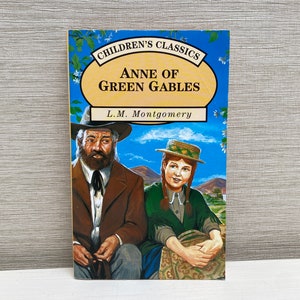 Anne of Green Gables by L M Montgomery Paperback Children&#39;s Book 1994 Vintage - Parragon