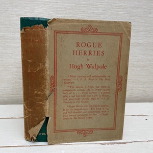 Rogue Herries por Hugh Walpole 1936 Libro de tapa dura - Macmillan and Co