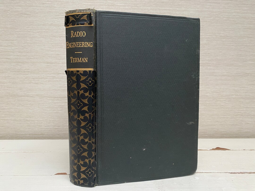 Radio Engineering Frederick Terman 1937 2nd Edition Eighth Etsy