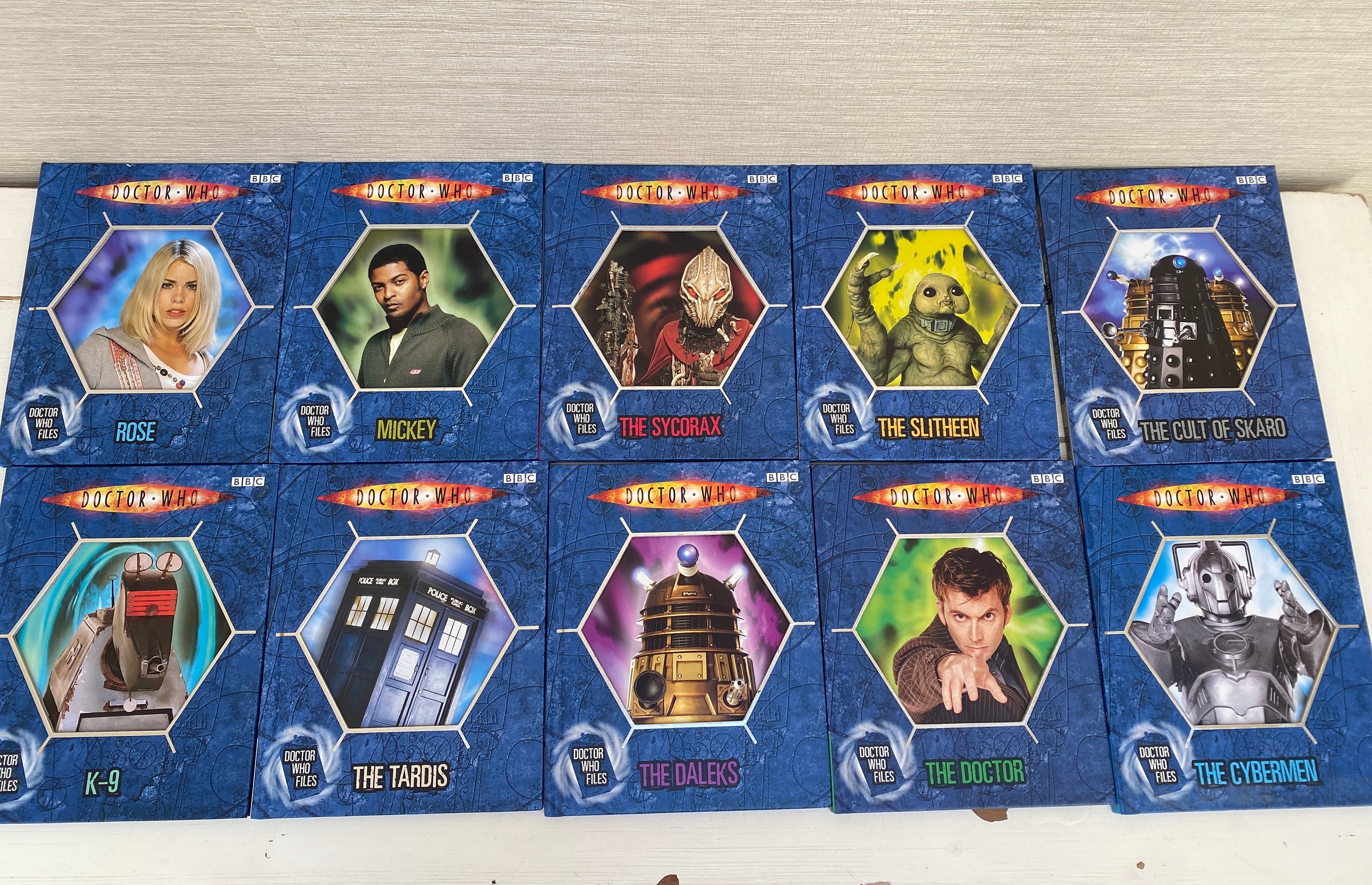 Doctor Who Files Hardback Books BBC Books - Various Titles - Sold