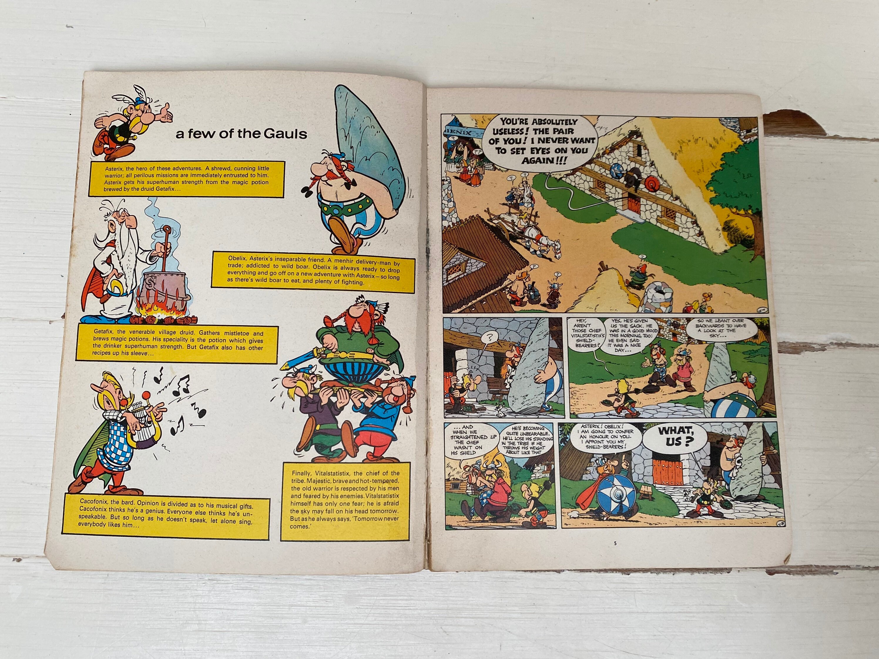 Asterix in Switzerland by Goscinny and Uderzo 1976 Paperback