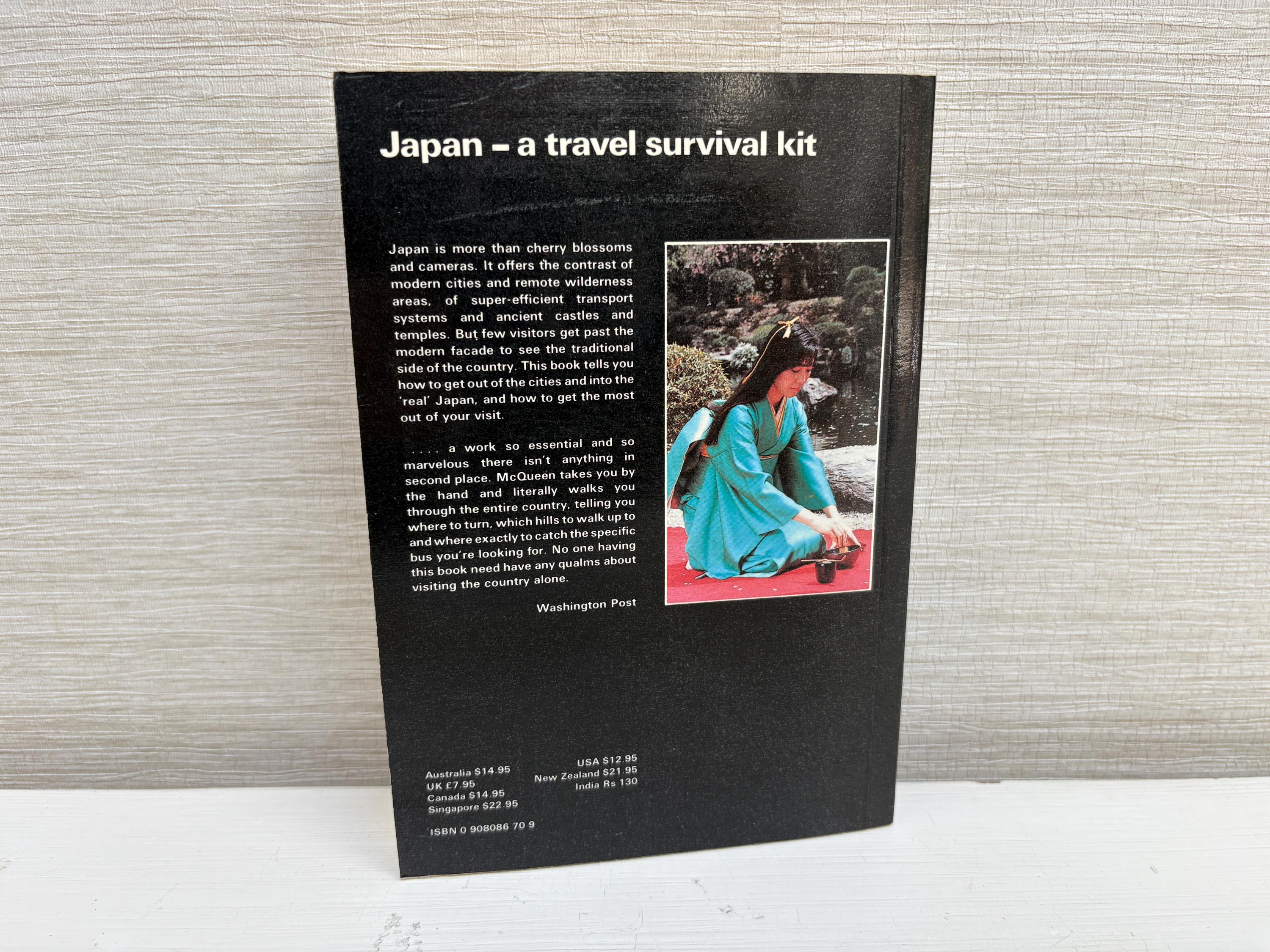 Japan A Travel Survival Kit by Ian Mcqueen Paperback Book Vintage