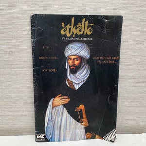 Othello av William Shakespeare - Royal Shakespeare Company Barbican Theatre Vintage 1980-talsprogram