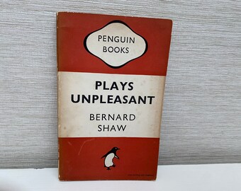 Plays Unpleasant by Bernard Shaw 1948 Penguin Vintage Paperback Book