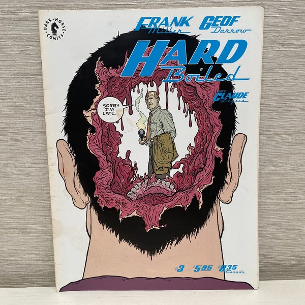 Hard Boiled #3 uitgebracht door Dark Horse Comics maart 1992.