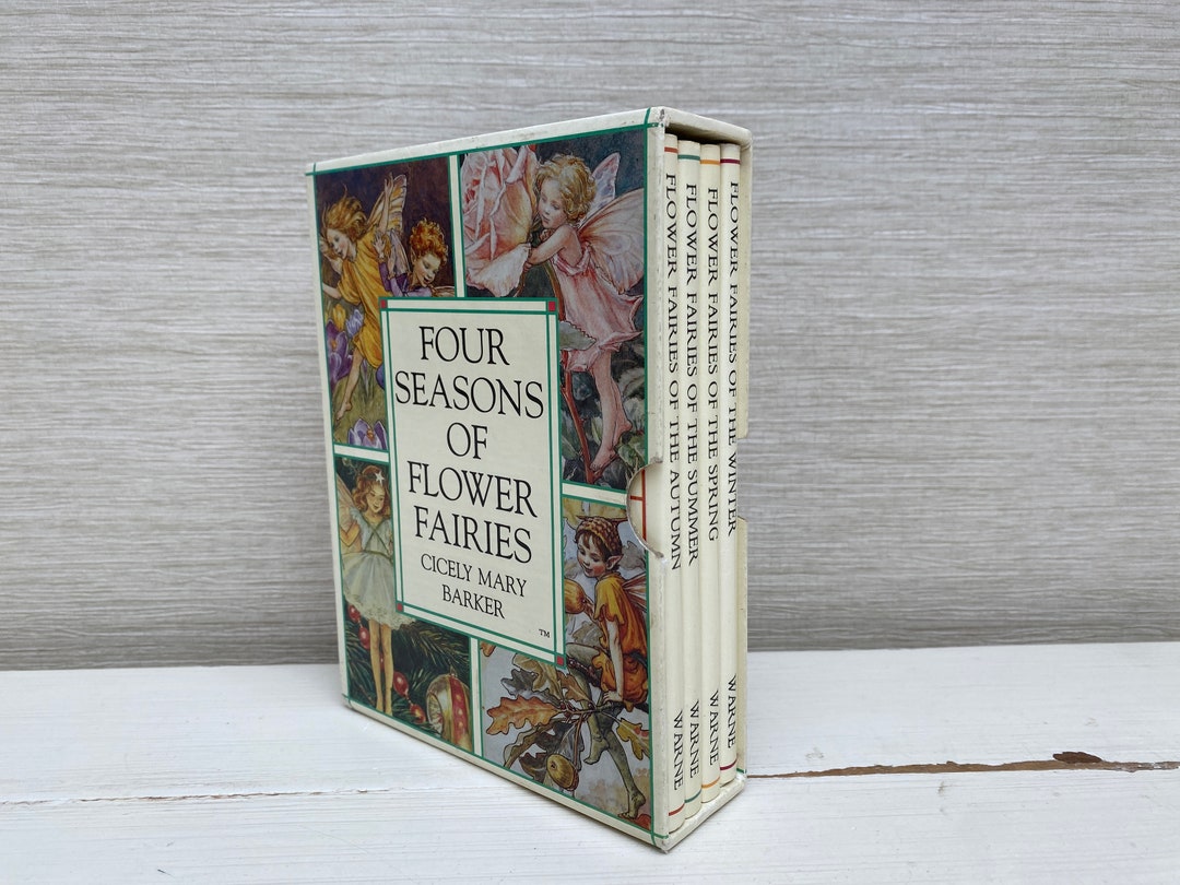 Four Seasons of Flower Fairies Box Set of Four Hardback Pocket Etsy
