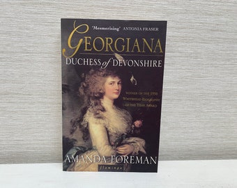 Georgiana Duquesa de Devonshire por Amanda Foreman Flamingo Libro de bolsillo 1999