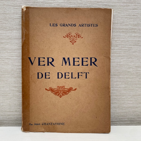 Les Grands Artistes Ver Meer De Delft 1926 Paperback Book - Henri Laurens Paris