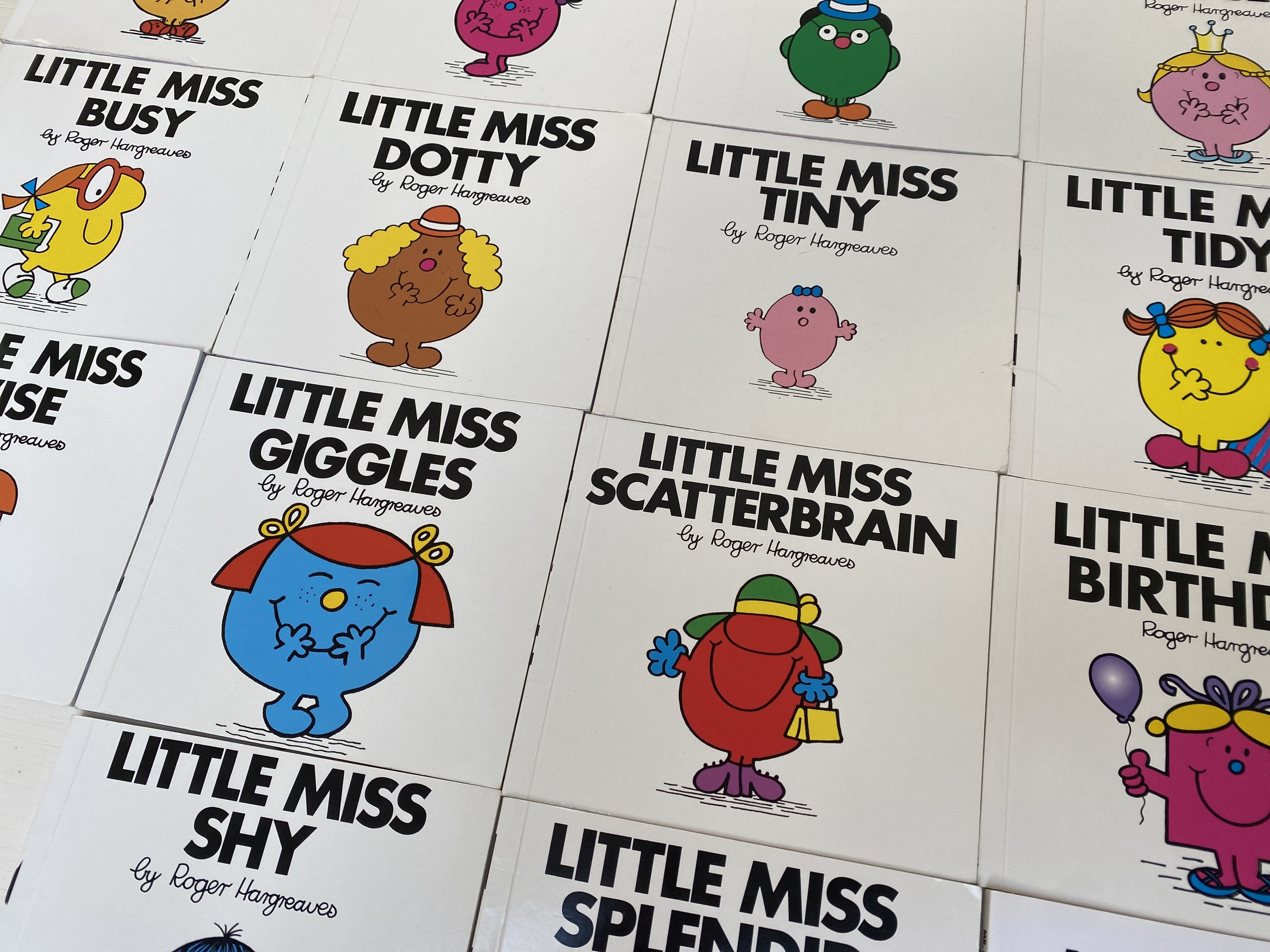 Little Miss Paperback Books by Roger Hargreaves - Sold Separately