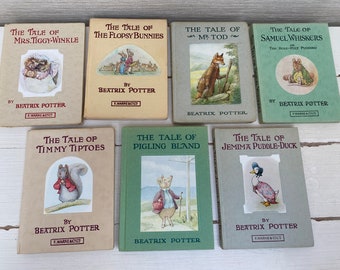 1970s Beatrix Potter Vintage Hardback Books Frederick Warne & Co - Various Titles Sold Individually