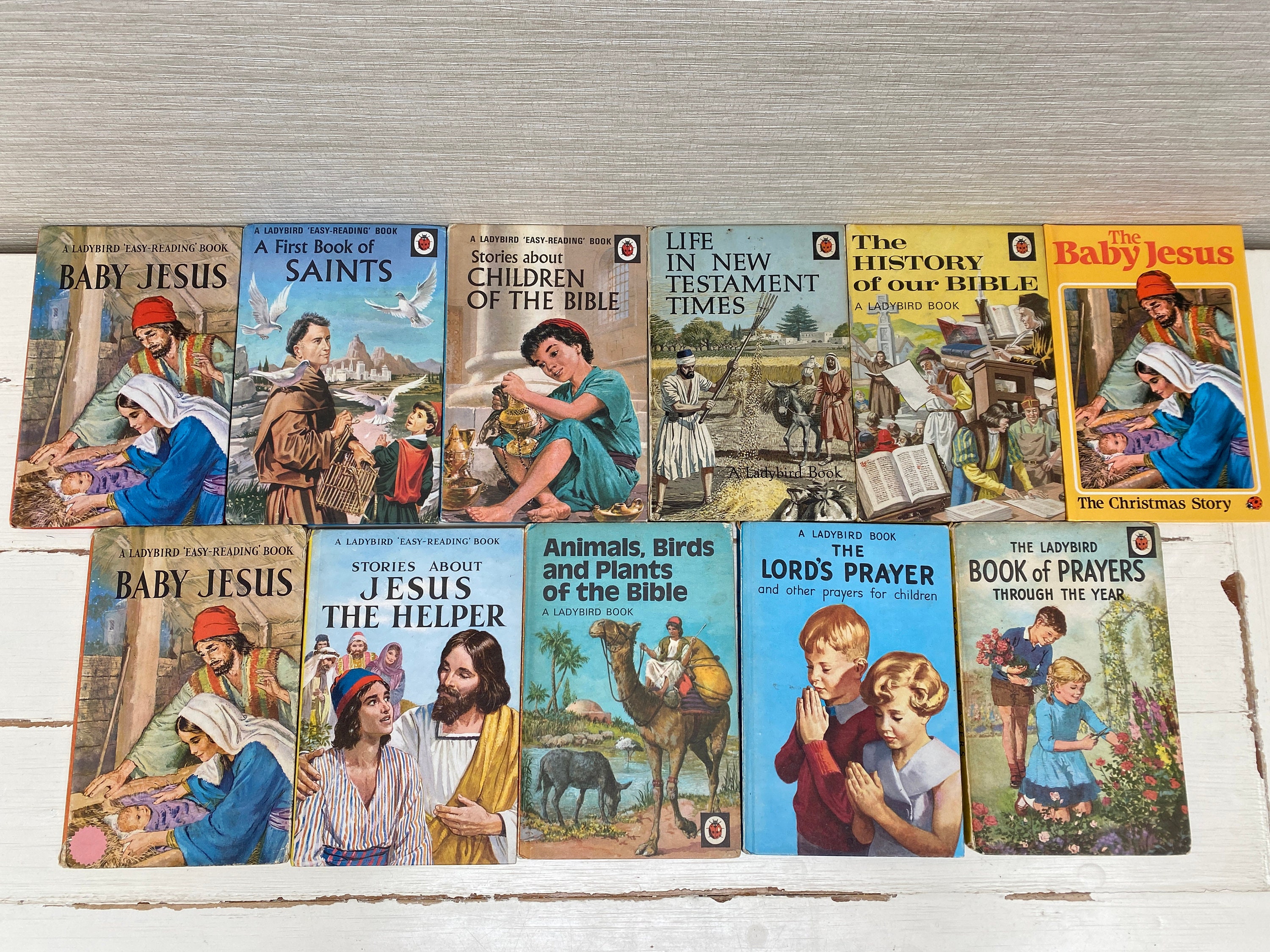 Bible Ladybird Vintage Hardback Books - Series 606A 649 & 612 - Sold ...