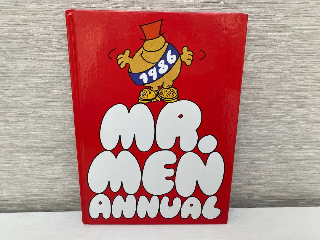 Mr. Men Annual 1986 by Roger Hargreaves Vintage Hardback - Etsy