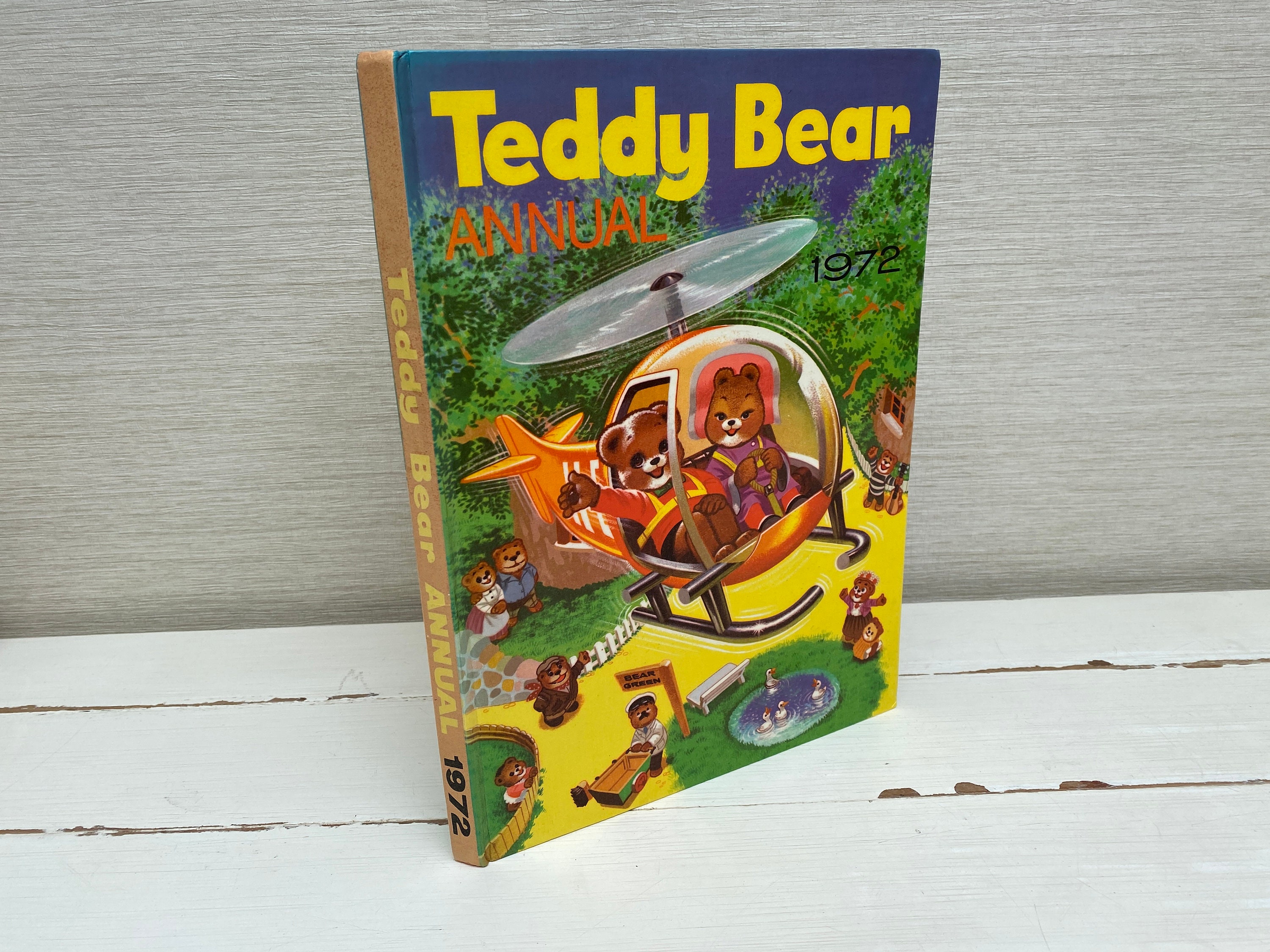Teddy Bear's Hardback Vintage Children's Annual 1972 - Etsy Denmark