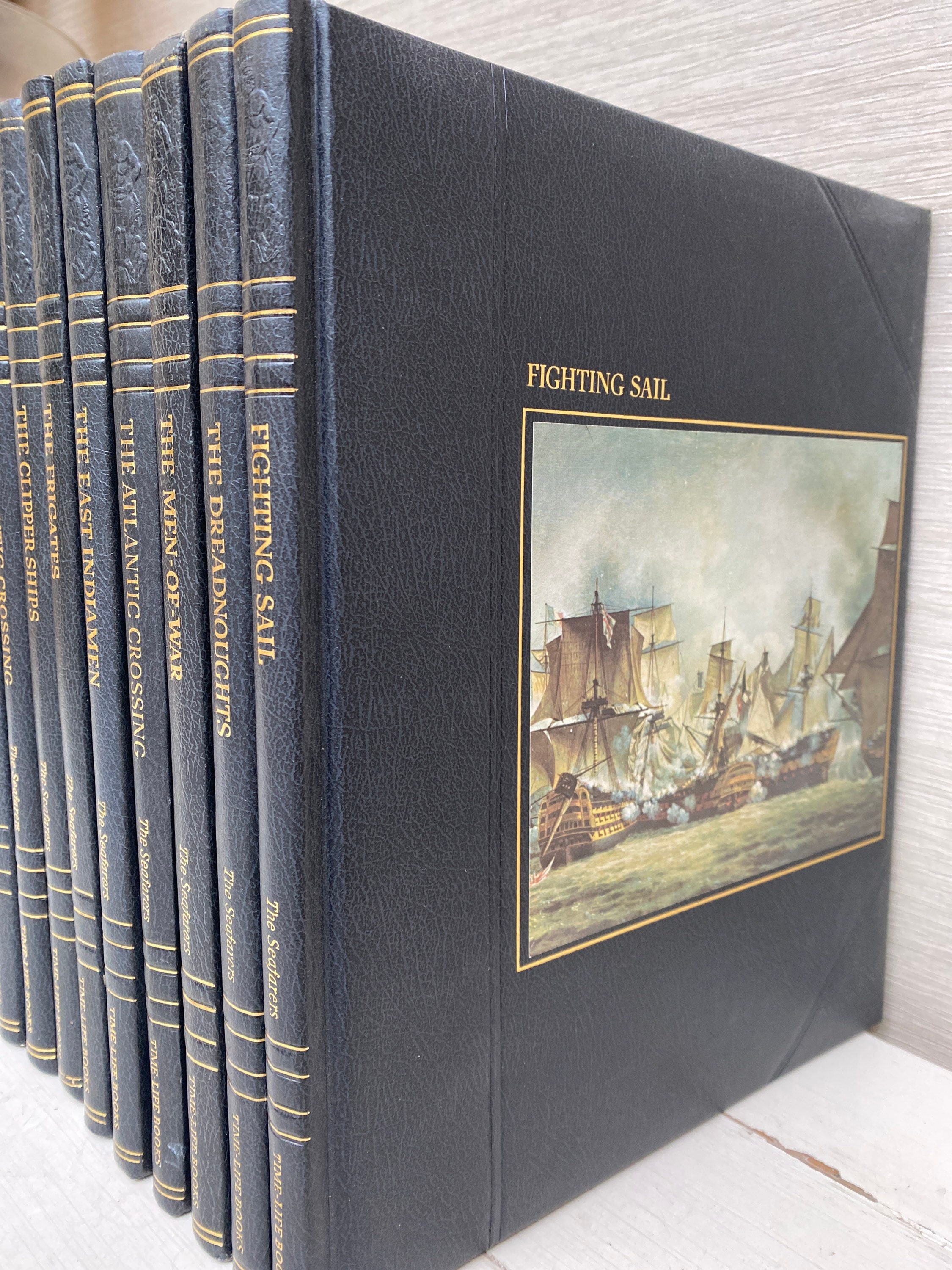 The Seafarers - Time Life Books Vintage Leatherette Bound Books