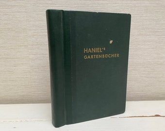 Haniel's Gartenbücher.en alemán - Libro vintage de tapa dura 1963