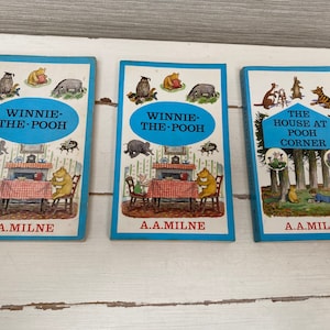 Winnie The Pooh - AA Milne -1970s Paperback Books Methuen & Co - SOLD Separately