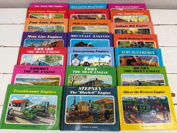 Vintage 1980s the Railway Series Thomas the Tank Engine Hardback