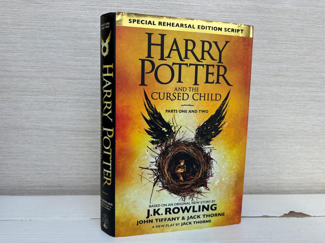 Harry Potter and the Cursed Child Parts One and Two Hardback Book