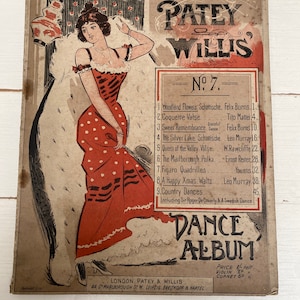 Petey Willis No 7 Dance Album Sheet Music Book 1920s