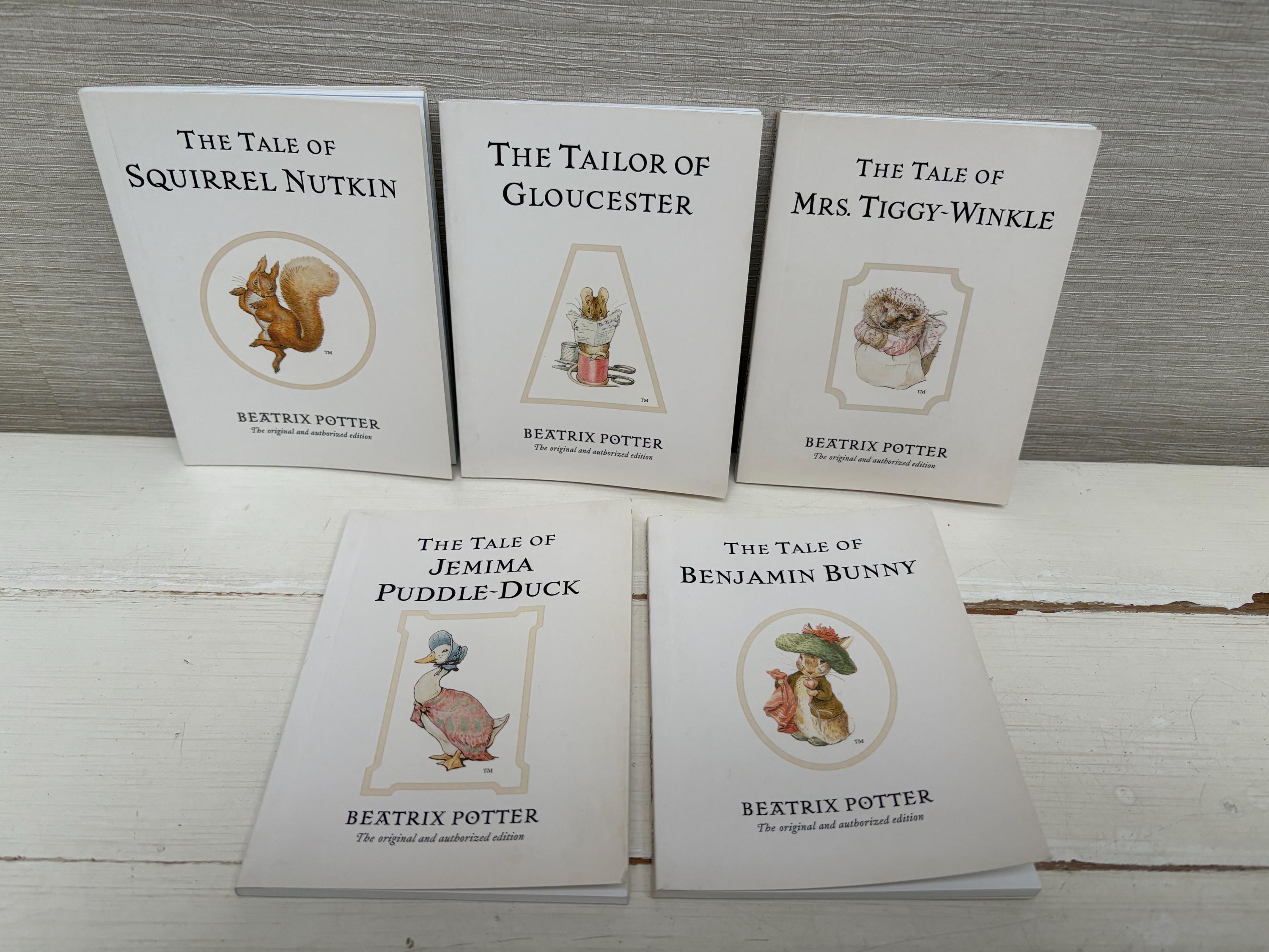Beatrix Potter Vintage Paperback Books 2002 Daily Telegraph Issues