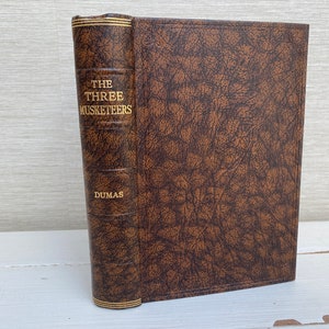 The Three Musketeers by Alexandre Dumas Vintage Hardback Book Odhams Press 1930s