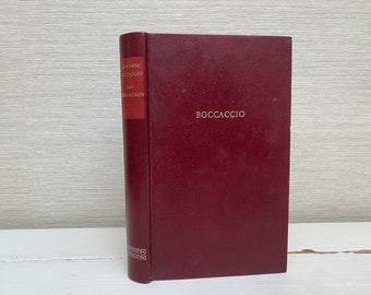 Il Decameron (Das Dekameron) di Giovanni Boccaccio - Libro con copertina rigida vintage del 1966 in lingua tedesca