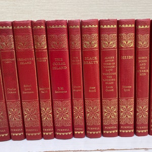 Purnell Illustrierte Hardcover Kinderbücher Klassiker 1980er Jahre - Heidi /The Secret Garden/ What Katy Did - Separat erhältlich