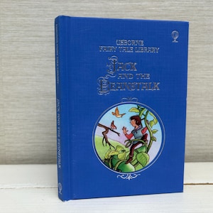 Jack and The Beanstalk Usborne Fairy Tale Library Children&#39;s Hardback Books 2015