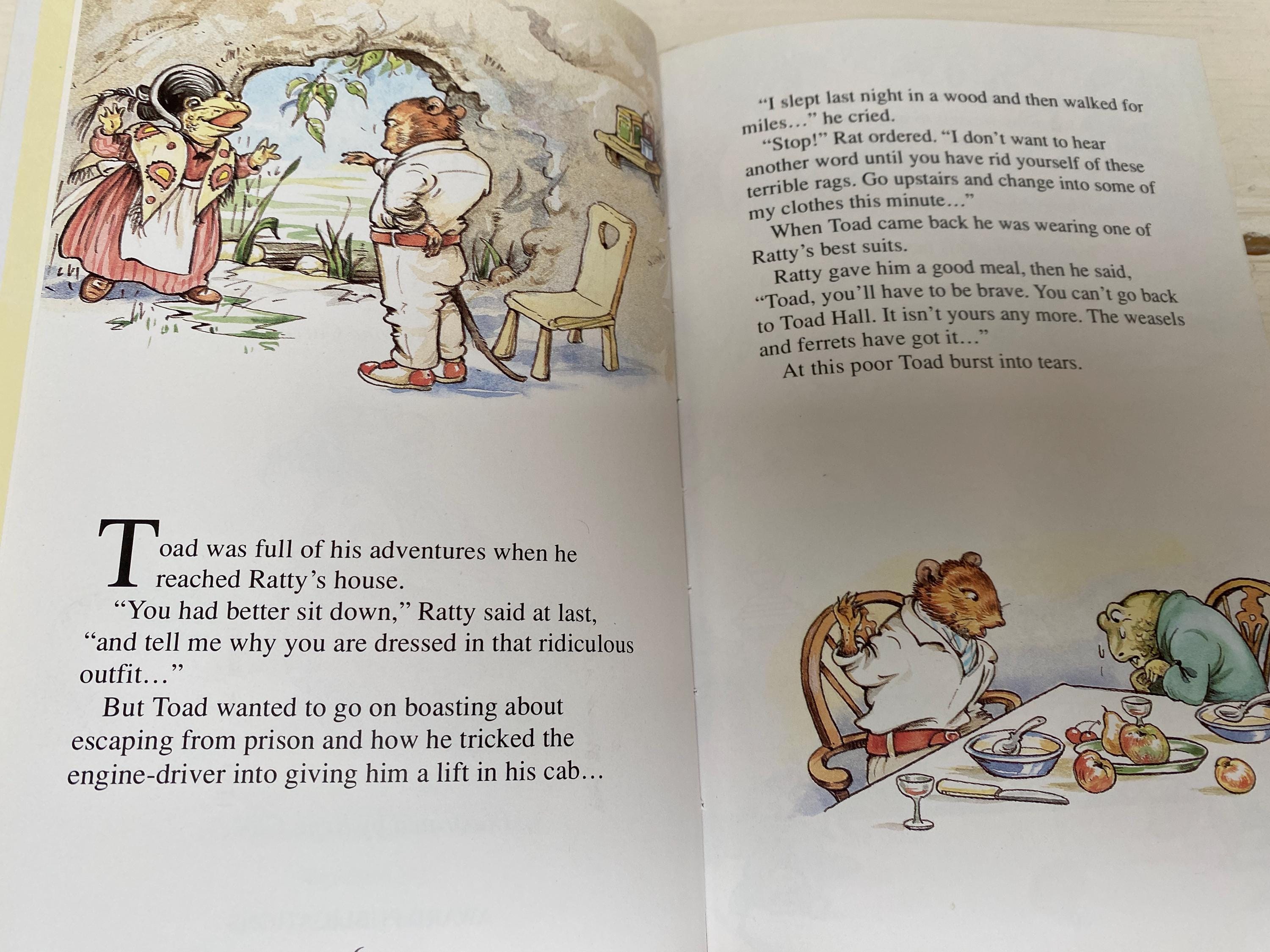 Mr Toad Comes Home From Kenneth Grahame's Wind in the Willows 1995 ...