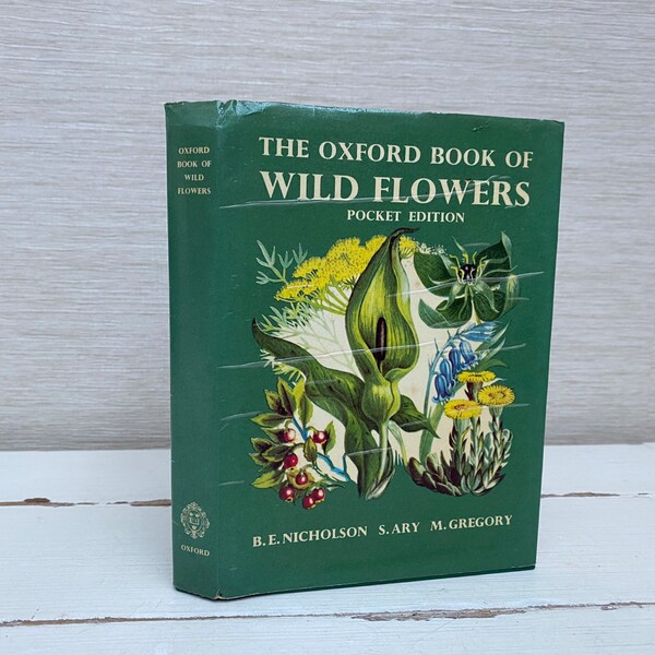 Wild Flowers Book Etsy