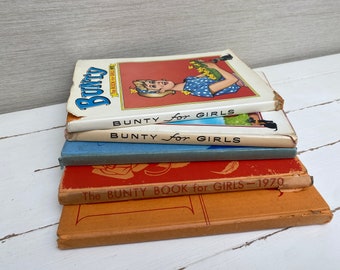 1970er Jahre Vintage Bunty Hardcover Jahrbücher - Einzeln verkauft