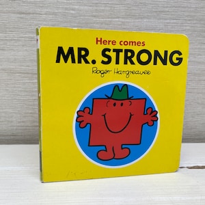 Here Comes Mr Strong Children's Board Book by Roger Hargreaves Mr Men 2011 Egmont