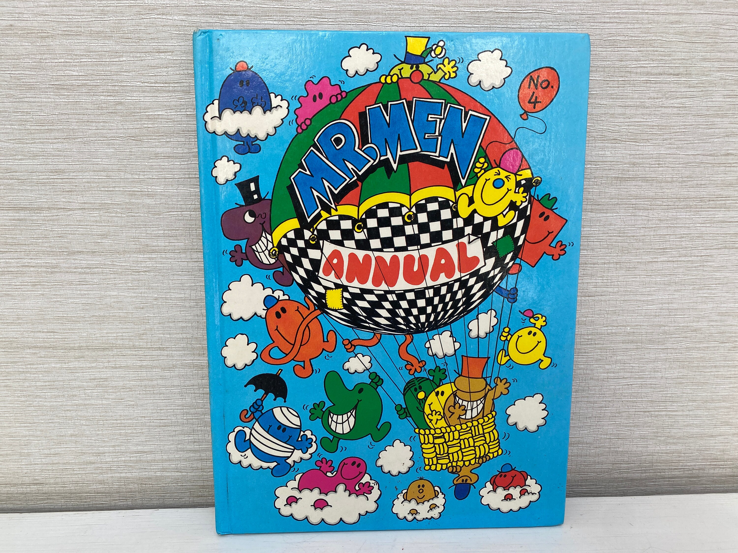 Mr. Men Annual No 4 1982 by Roger Hargreaves - Vintage Hardback