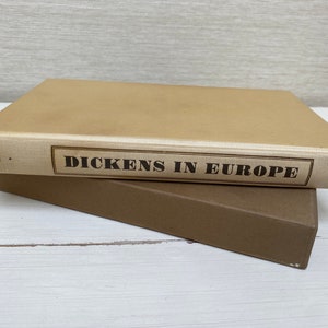 Folio Society - Dickens in Europe Hardback Book 1975