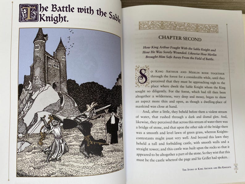 The Story of King Arthur and His Knights by Howard Pyle 1st Edition 1st ...