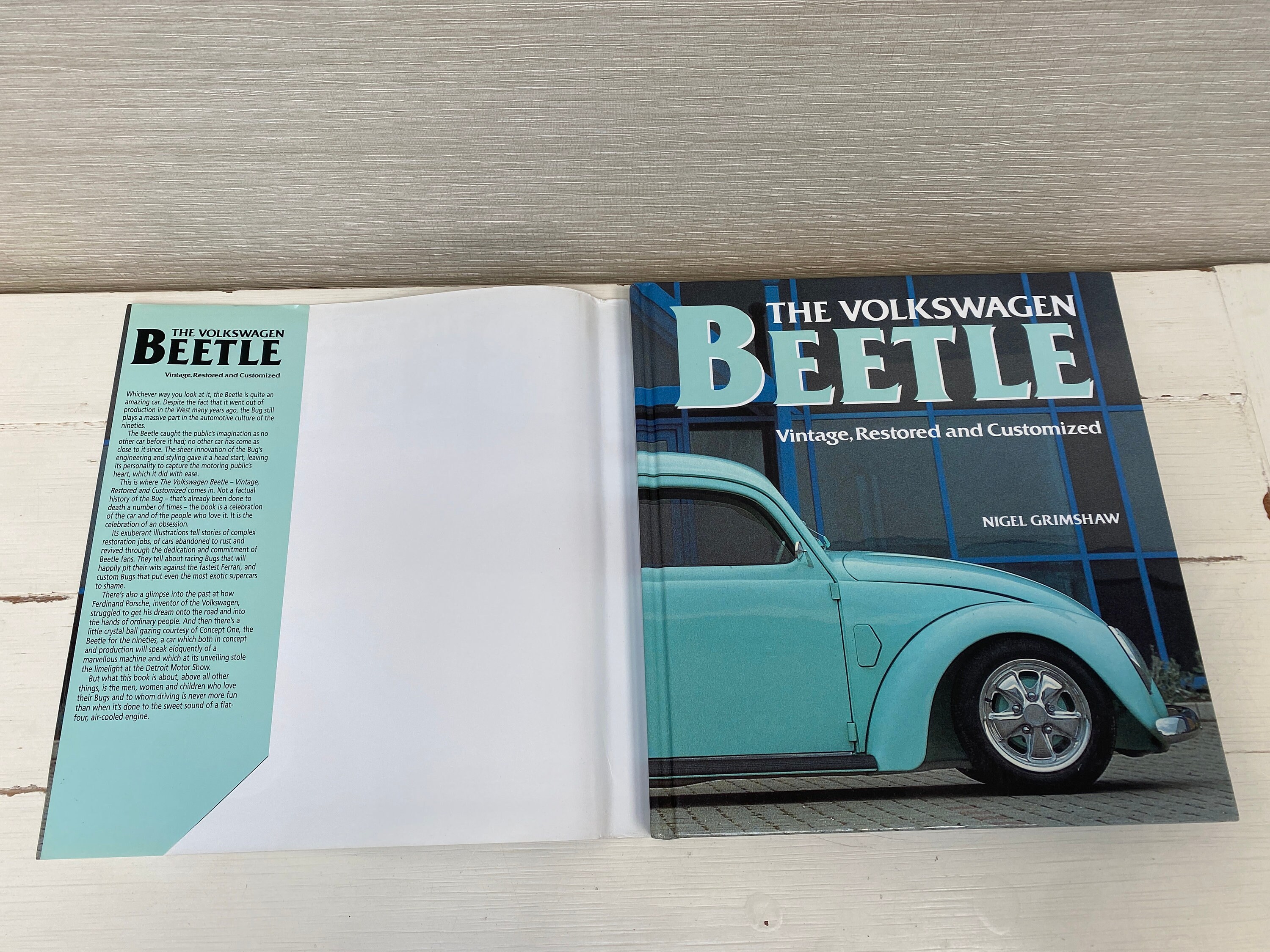 The Volkswagen Beetle Vintage Restored & Customised by Nigel Grimshaw Hardback Book 1995 - Etsy The Volkswagen Beetle Vintage Restored & Customised by Nigel Grimshaw Hardback Book 1995 - Etsy