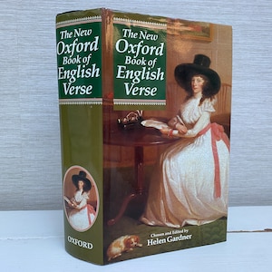 The New Oxford Book Of English Verse Chosen & Edited by Helen Gardner Hardback Book  - Oxford University Press