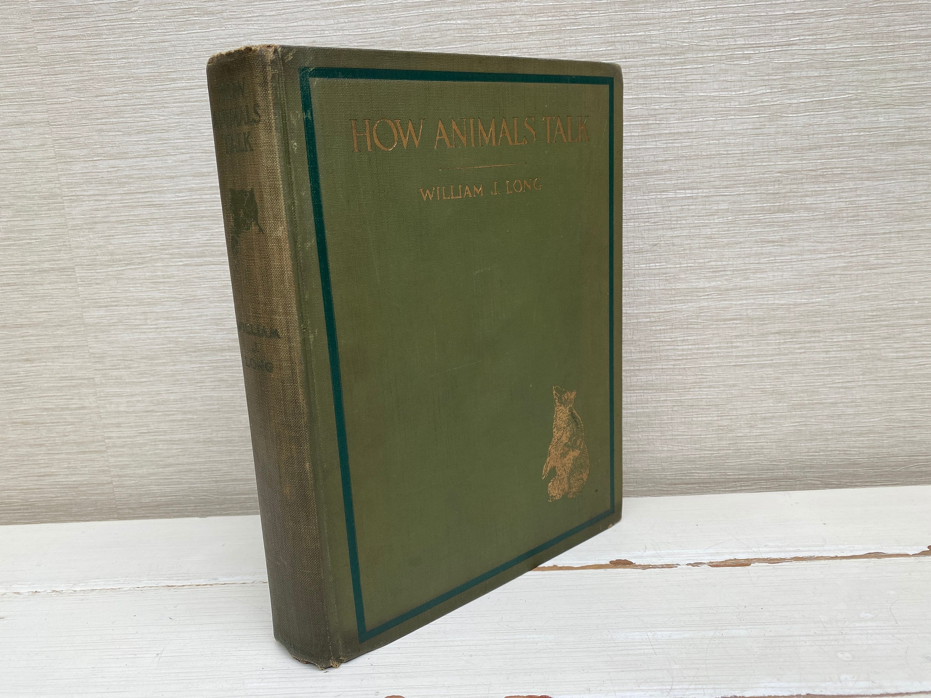 How Animals Talk by William J Long Illustrated Charles Copeland