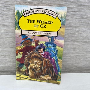 The Wizard of Oz by L Frank Baum Paperback Childrens Book 1994 - Parragon