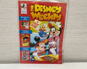 The Disney Weekly #1 First Issue  1991 Fleetway Comic  Rare