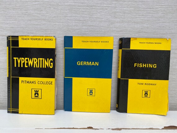 Teach Yourself 1950/60svintage Hardback Books English Universities