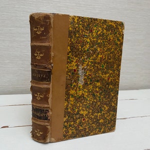 Fables Et Oeuvres Diverses De J La Fontaine 1800 年代のフランス語のアンティークブック