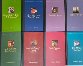 The Agatha Christie Collection Vintage Hardback Books - Planet Three Publishing - Various Titles Sold Individually