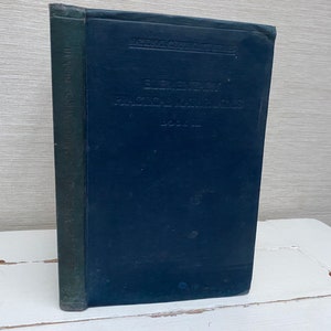 Elementary Practical Mathematics Book III Golding and Green 1940 Hardback Book - Sir Isaac Pitman and Sons Ltd