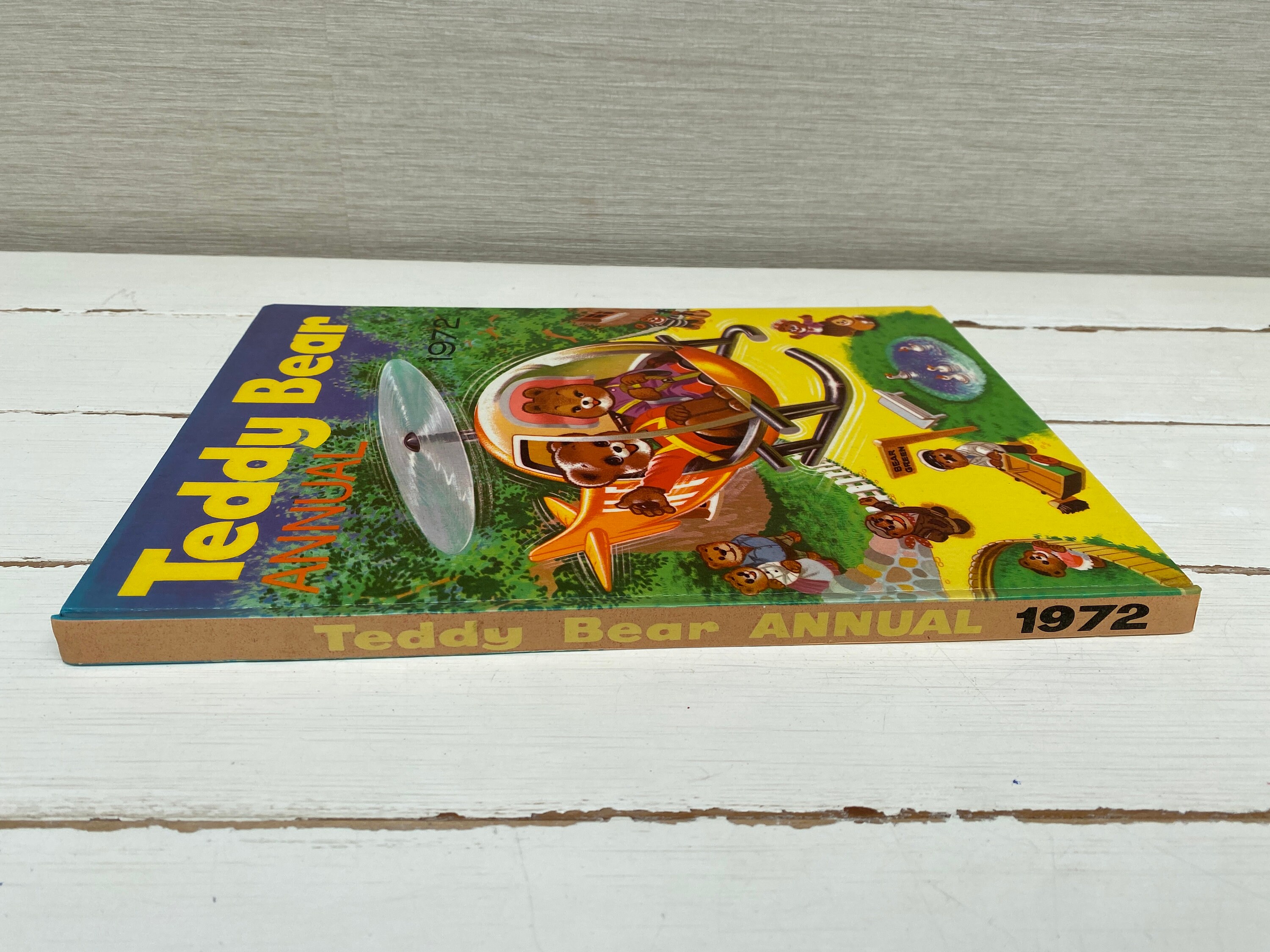 Teddy Bear's Hardback Vintage Children's Annual 1972 - Etsy Denmark